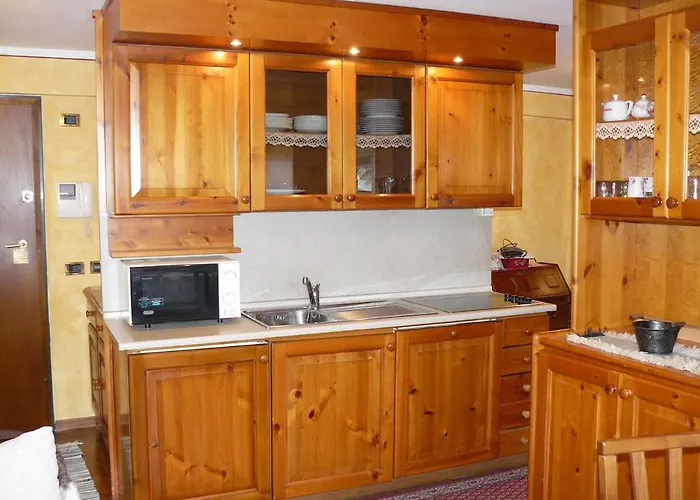 アパート Charme A Cervinia Downtown In-ski Out